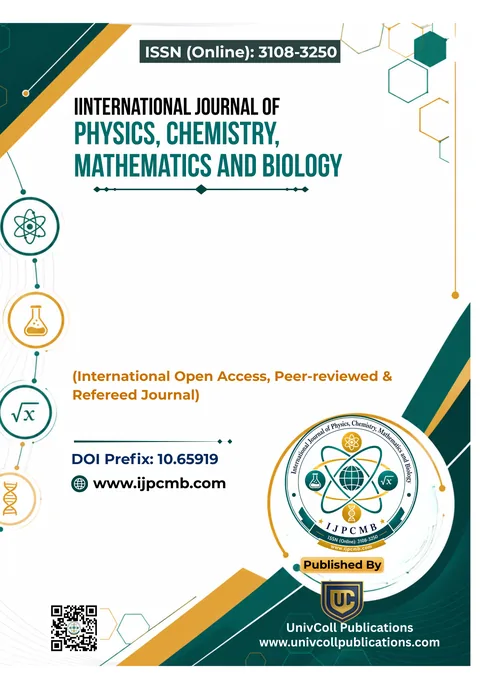 Cover of International Journal of Physics, Chemistry, Mathematics and Biology