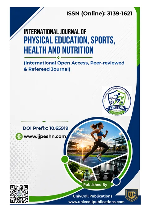 Cover of International Journal of Physical Education, Sports, Health and Nutrition